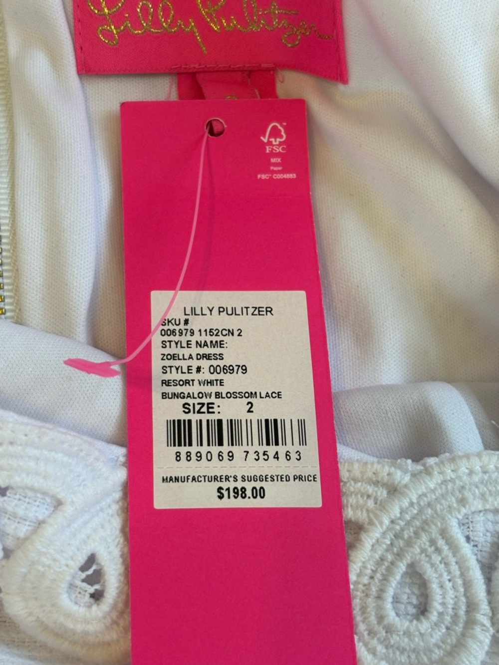 Lilly Pulitzer Zoella Dress- NWT - Picture 9 of 11